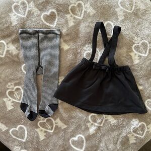 Panty hose and skirt set
